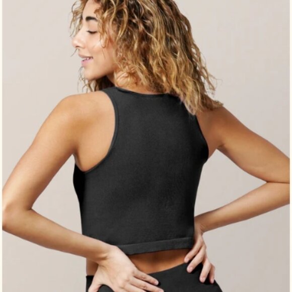 Kindred Bravely Sublime Bamboo Hands-Free Pumping Longline Bra Top in Black Nwt - Picture 2 of 10